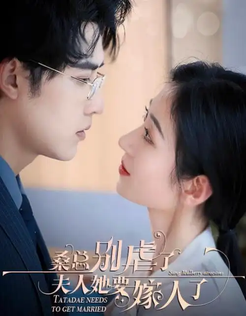 甜宠短剧《闪婚总裁的替嫁新娘》竖版海报